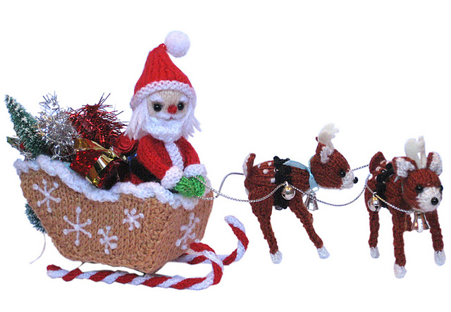 Santa Claus with his Sleigh