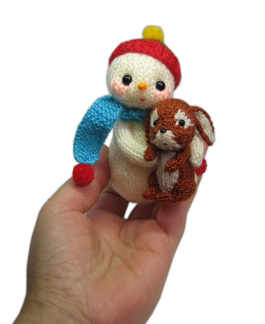 Snowman and Bunny