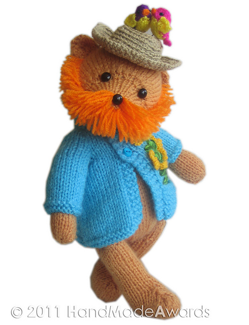 Van Gogh teddy bear 