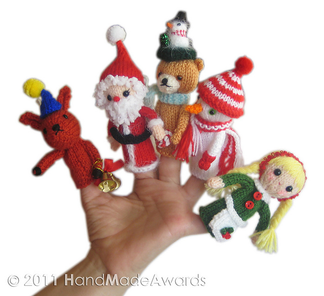 Christmas Finger Puppets