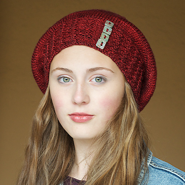 Scarlet Holiday Hat