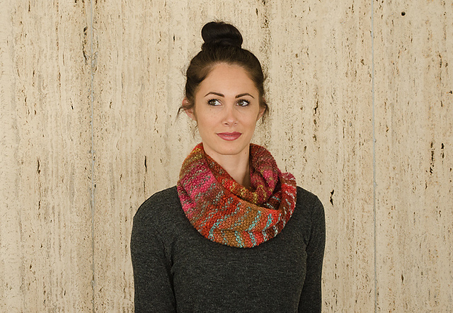 Shifting Colors Infinity Scarf/Cowl