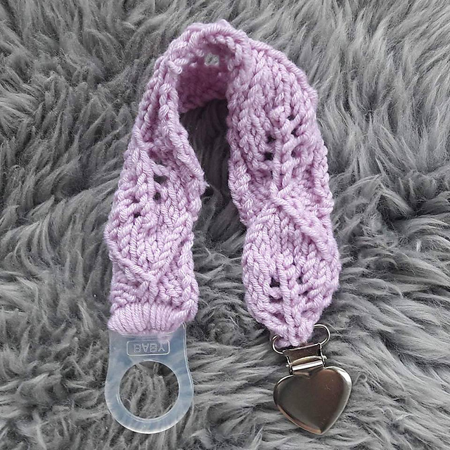 Løvblad Smokkesnor/Leaf pacifier chain