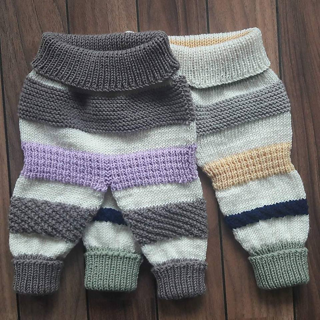 Astoria restegarnsbukse/Left over yarn trouser