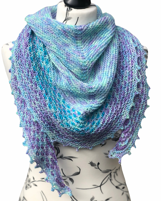 Lucky Dip Dot Shawl