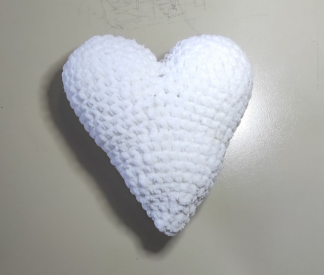 Heart 3D amigurumi