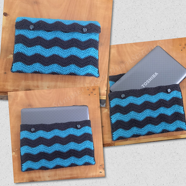 Chevron Laptop Case