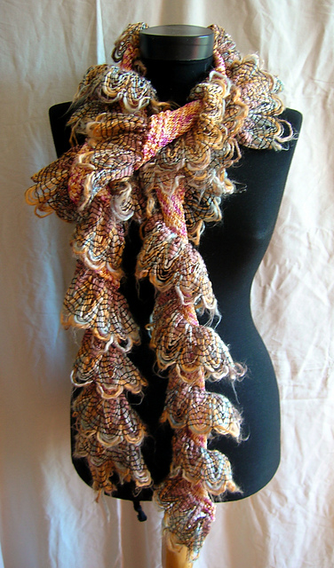 Banana and Strawberry Icecream scarf