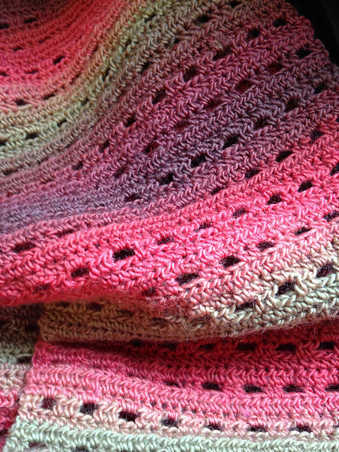 Cherrries Jubilee Scarf