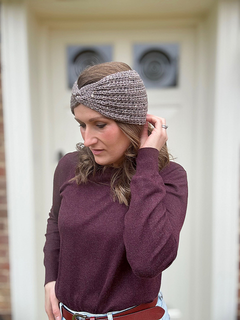 Easy Tweedy Ear Warmer