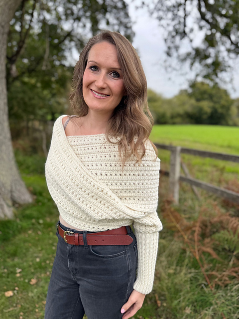 Ravelry: Mirabilis Sweater Scarf pattern by Hannah Cross