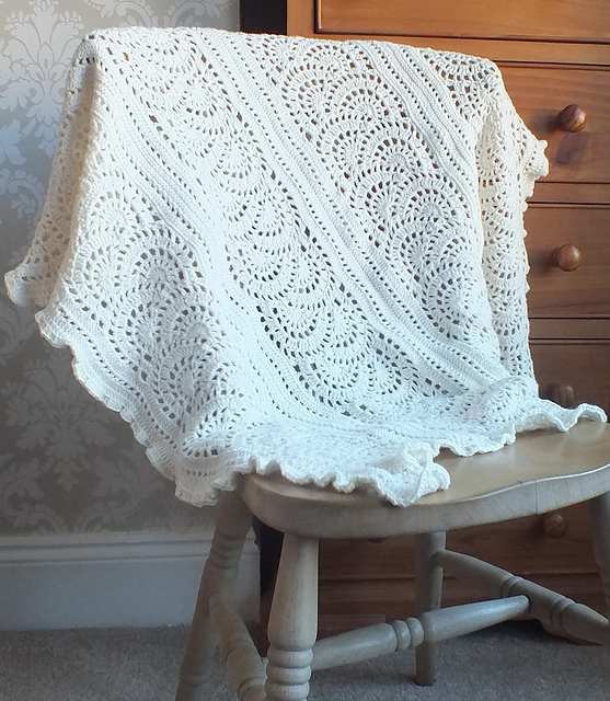 Elsie's Lace Blanket