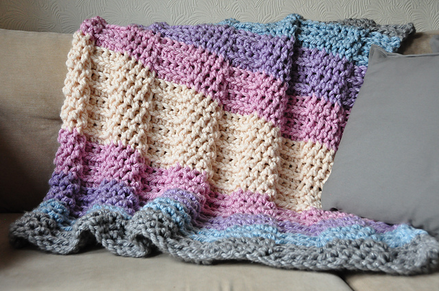 Grande Metallic Throw