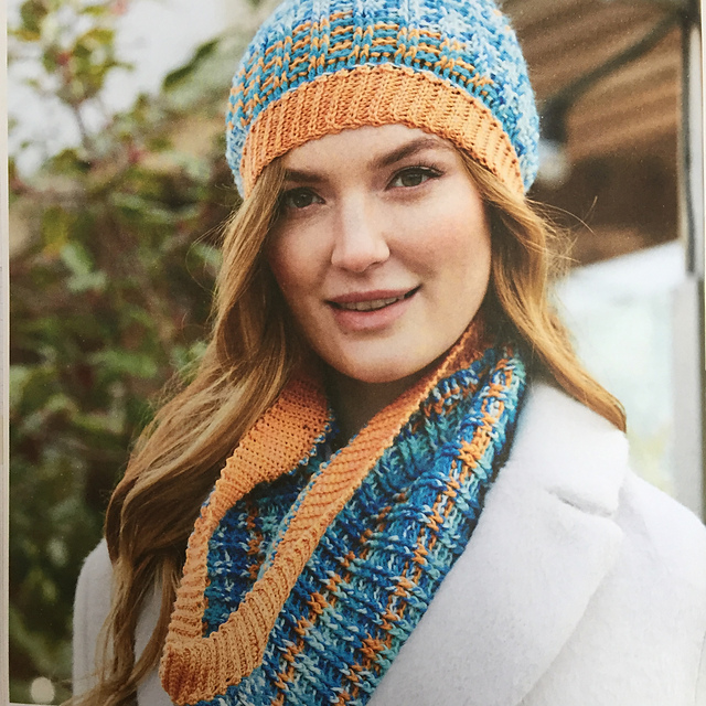 Kingfisher Hat and Cowl
