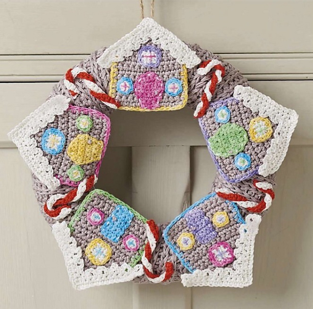 Gingerbread Christmas Wreath