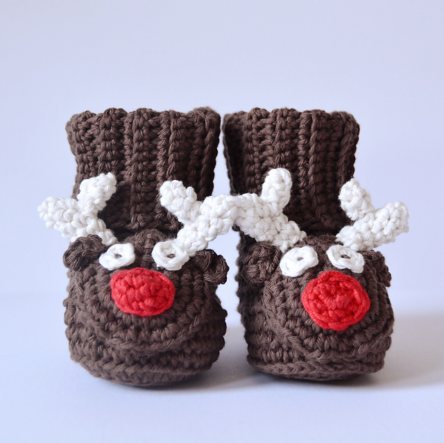 The Reindeer Christmas Boots