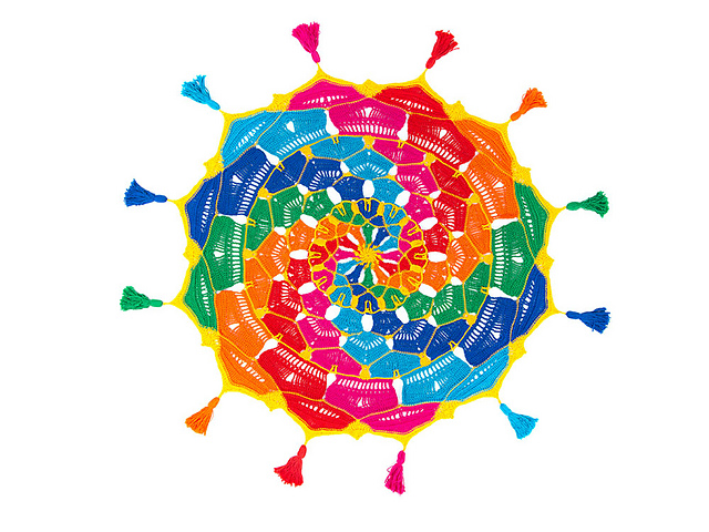 Kaleidoscope Mandala Throw