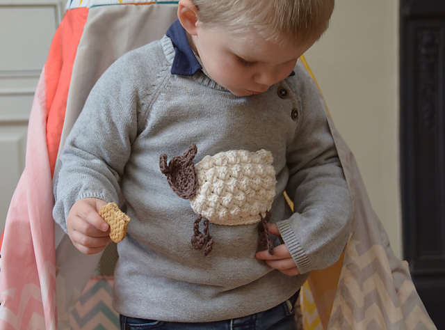 Little Lamb Jumper Applique