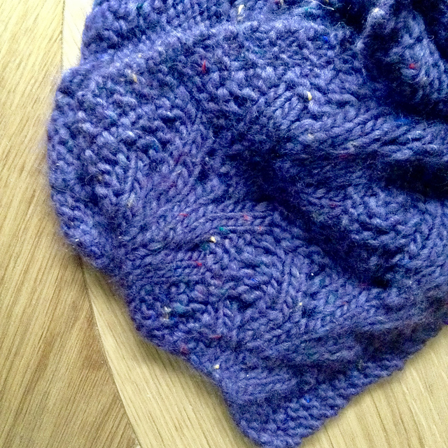Lace Panel Scarf