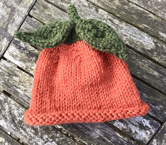 Pumpkin Baby Beanie