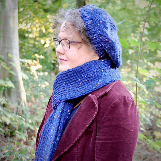 Beginner's Chunky Rib Scarf