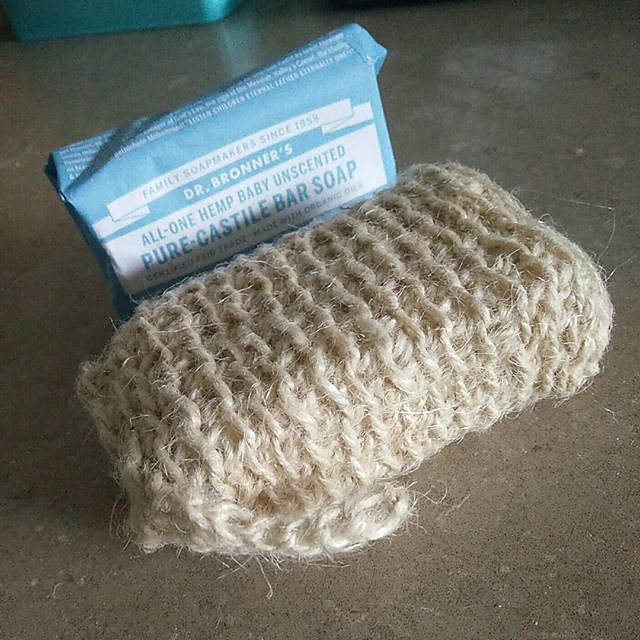 Dish Soap Pouch & Scrubber