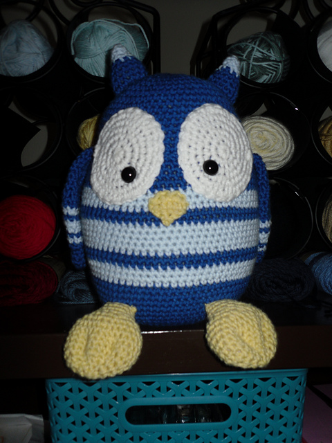 Large Owl Amigurumi