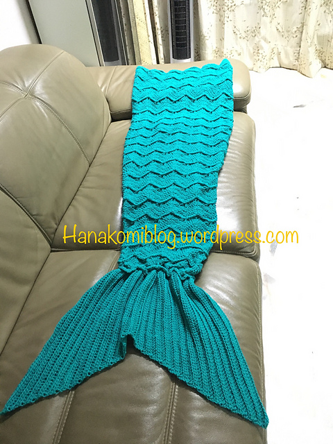 The Syira Chevron Mermaid Tail