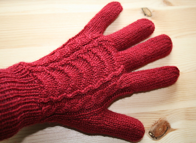 Sandnesgarn tema 12 mittens