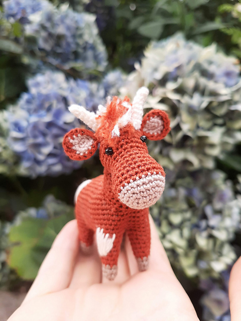 Crochet Cow | Haakpatroon Koe