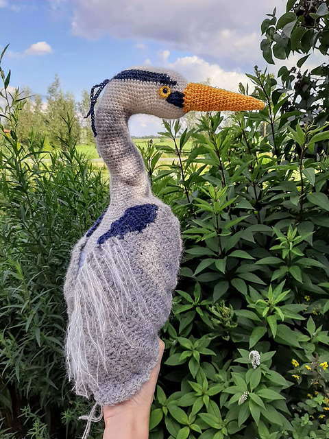 Heron lifesize | Reiger levensgroot