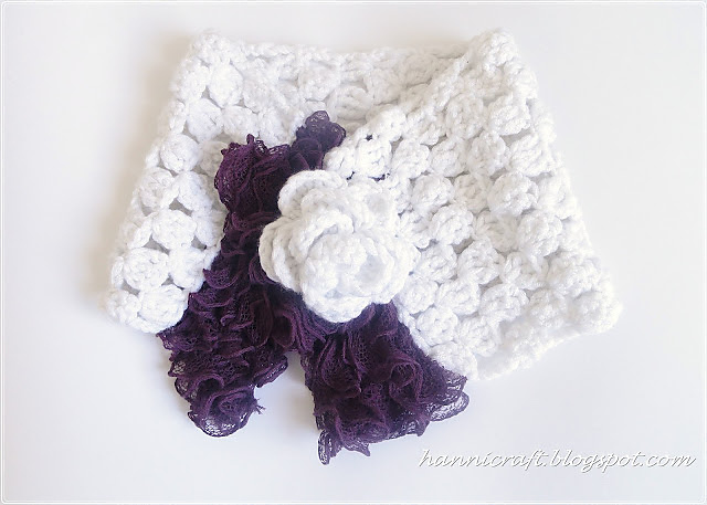 Ruffles & Rose Scarflette