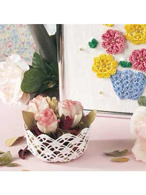 Cutwork Glass Bowl