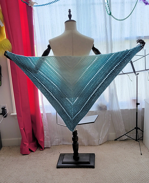 Morning Frost Shawl