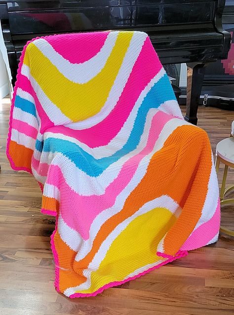Totally Barbie Afghan