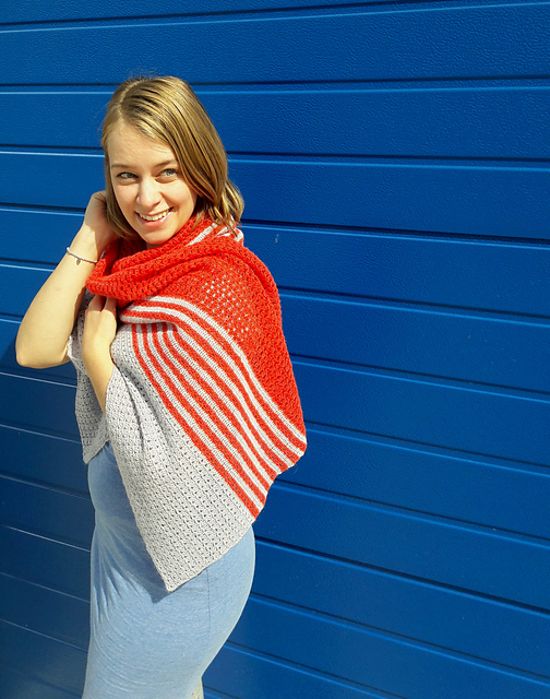 Sunrise shawl