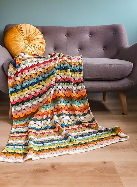 Majorelle blanket