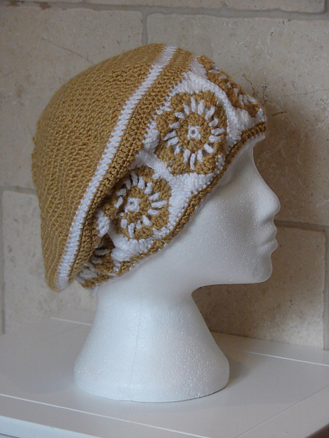 Granny Square Beret