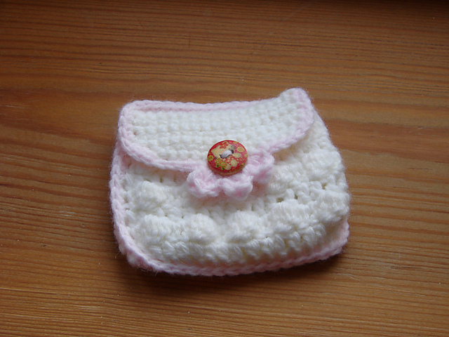 Small Coin Purse with button