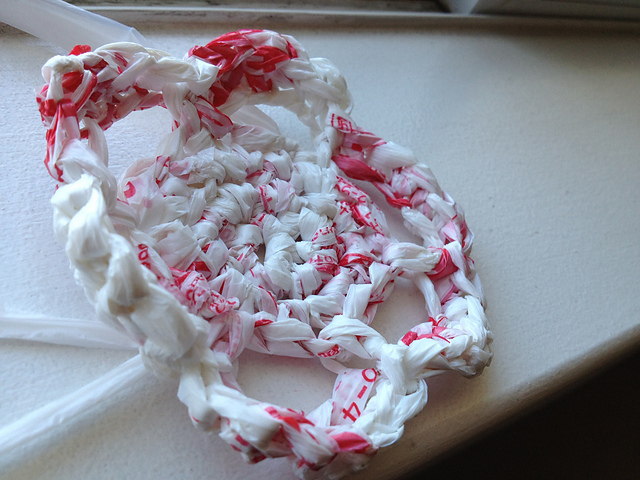 ♻ Plarn Flower Headband ♻