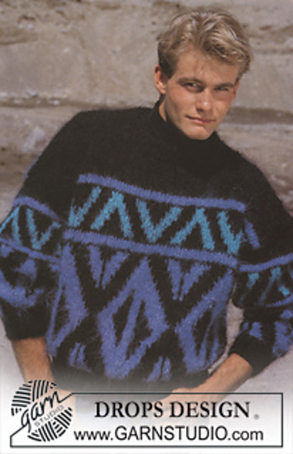 15-16 Jumper with pattern borders
