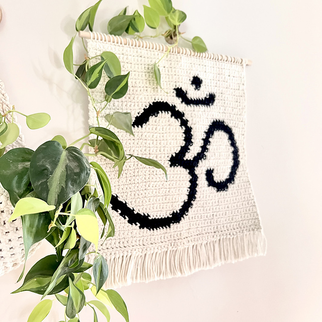 Namaste Wall Hanging Tapestry