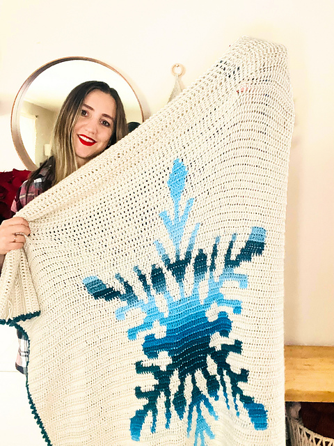 Northern Flakes Blanket