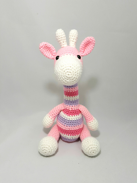 Striped Giraffe Amigurumi