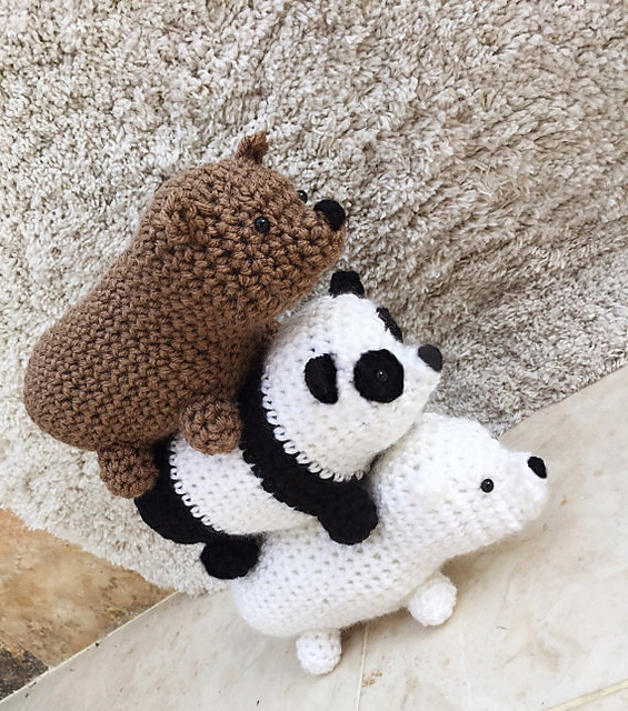 We Bare Bears Amigurumi