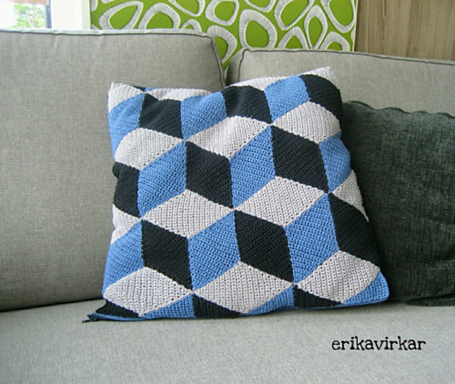 Optical Illusion Pillow