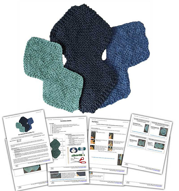 Eco Dishcloth & Scrubby Trio