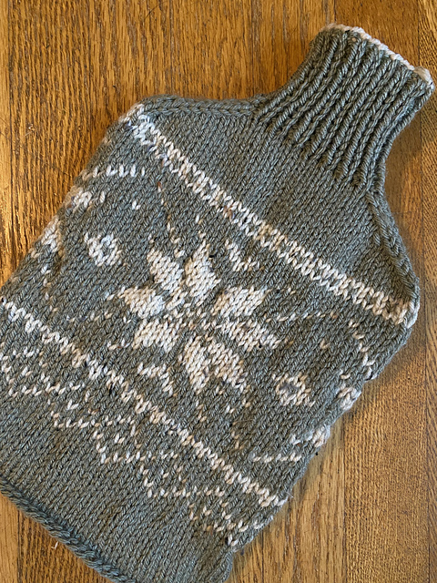 Nordic Star Hot Water Bottle Cover