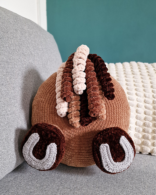 Horsey Butt Pillow