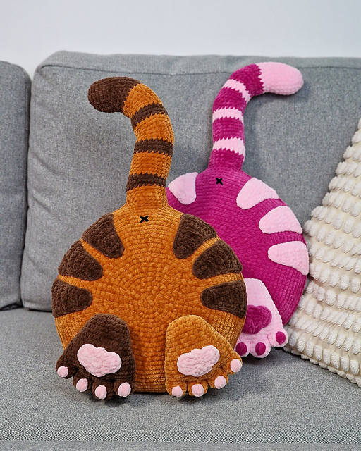 Cat Butt Pillow